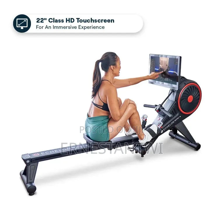 22" Touch Screen Rowing Machine From Echelon, UK
