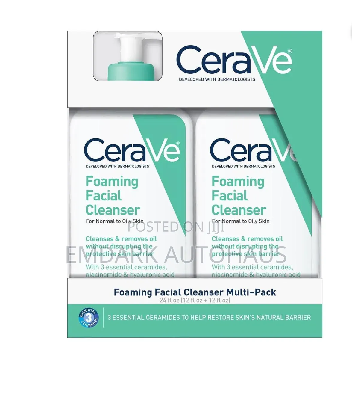 CeraVe Moisturizer Facial Cleanser