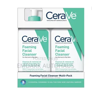 CeraVe Moisturizer Facial Cleanser