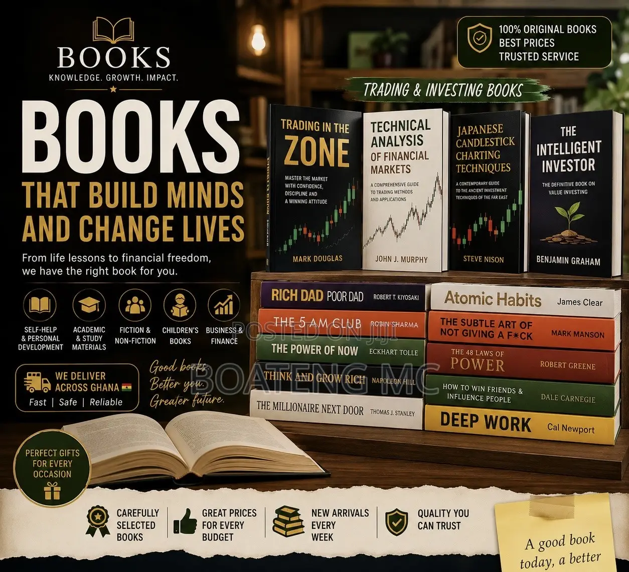 All Kinds of Book( Trading and Story)