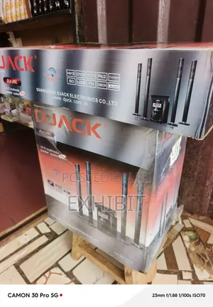 D Jack HI-FI Multimedia Home Theater Speaker System
