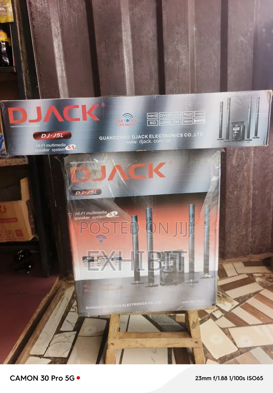 D Jack HI-FI Multimedia Home Theater Speaker System
