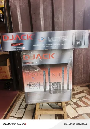 D Jack HI-FI Multimedia Home Theater Speaker System