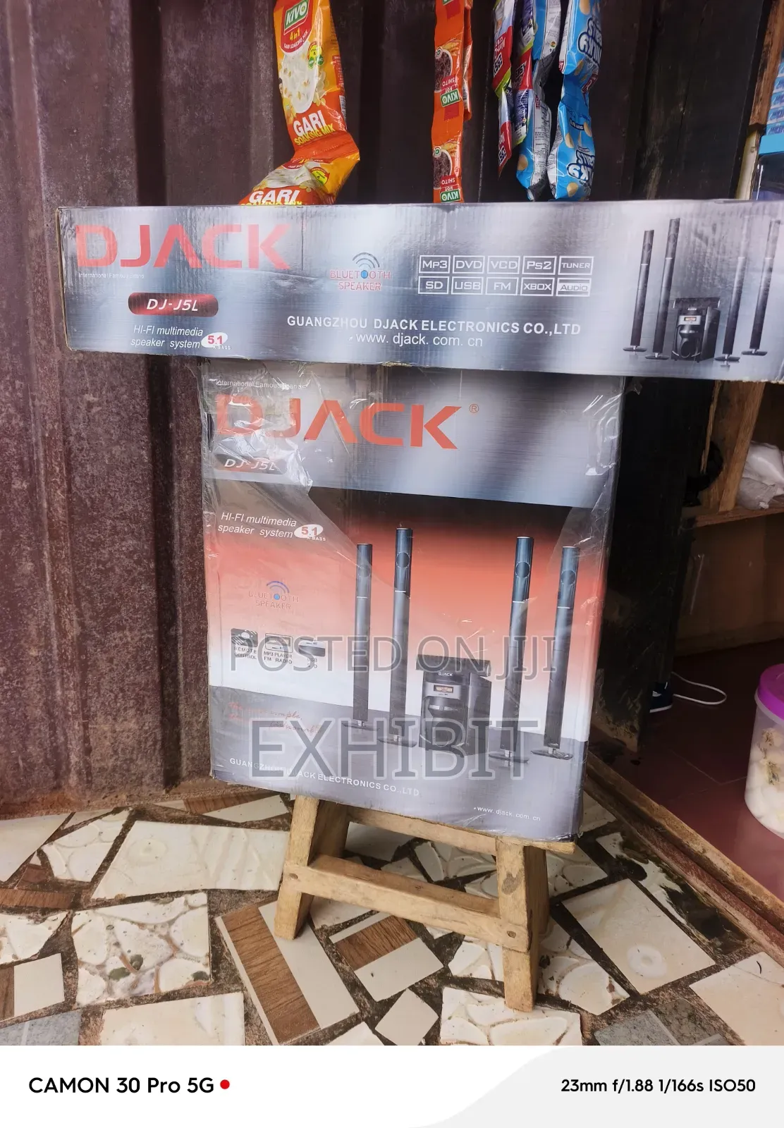 D Jack HI-FI Multimedia Home Theater Speaker System