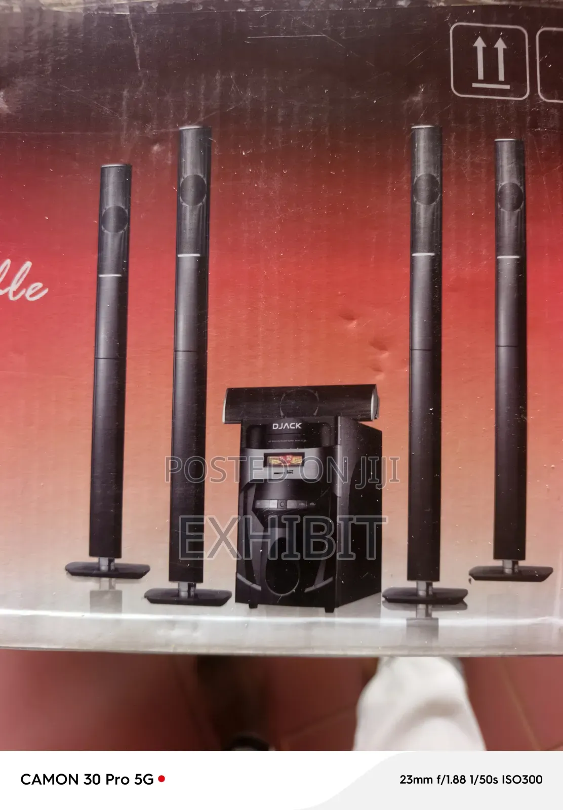 D Jack HI-FI Multimedia Home Theater Speaker System