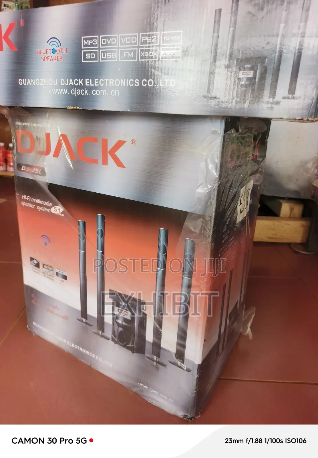 D Jack HI-FI Multimedia Home Theater Speaker System