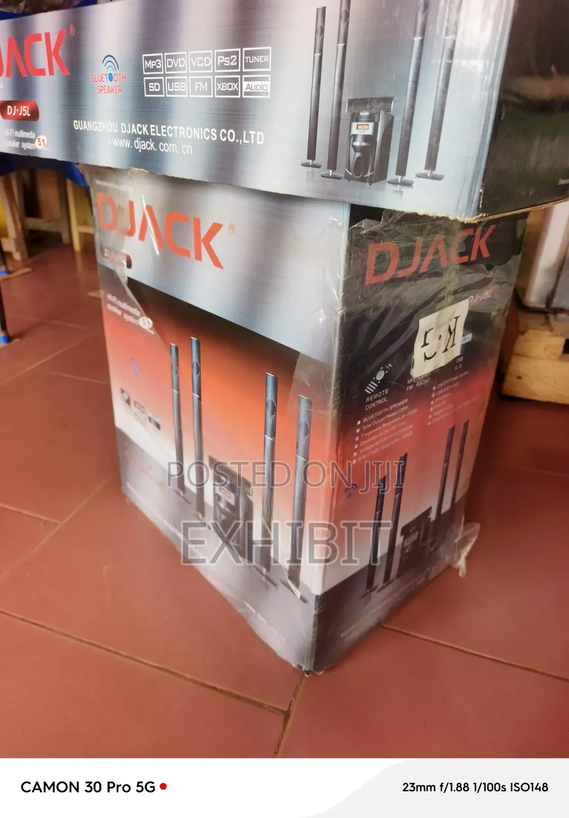 D Jack HI-FI Multimedia Home Theater Speaker System