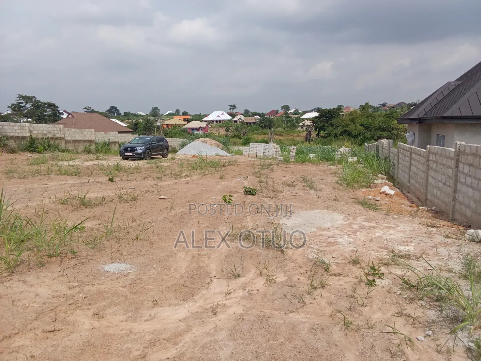 Two Plots of Land 80/200 Good Location Sepaase Amoabeng