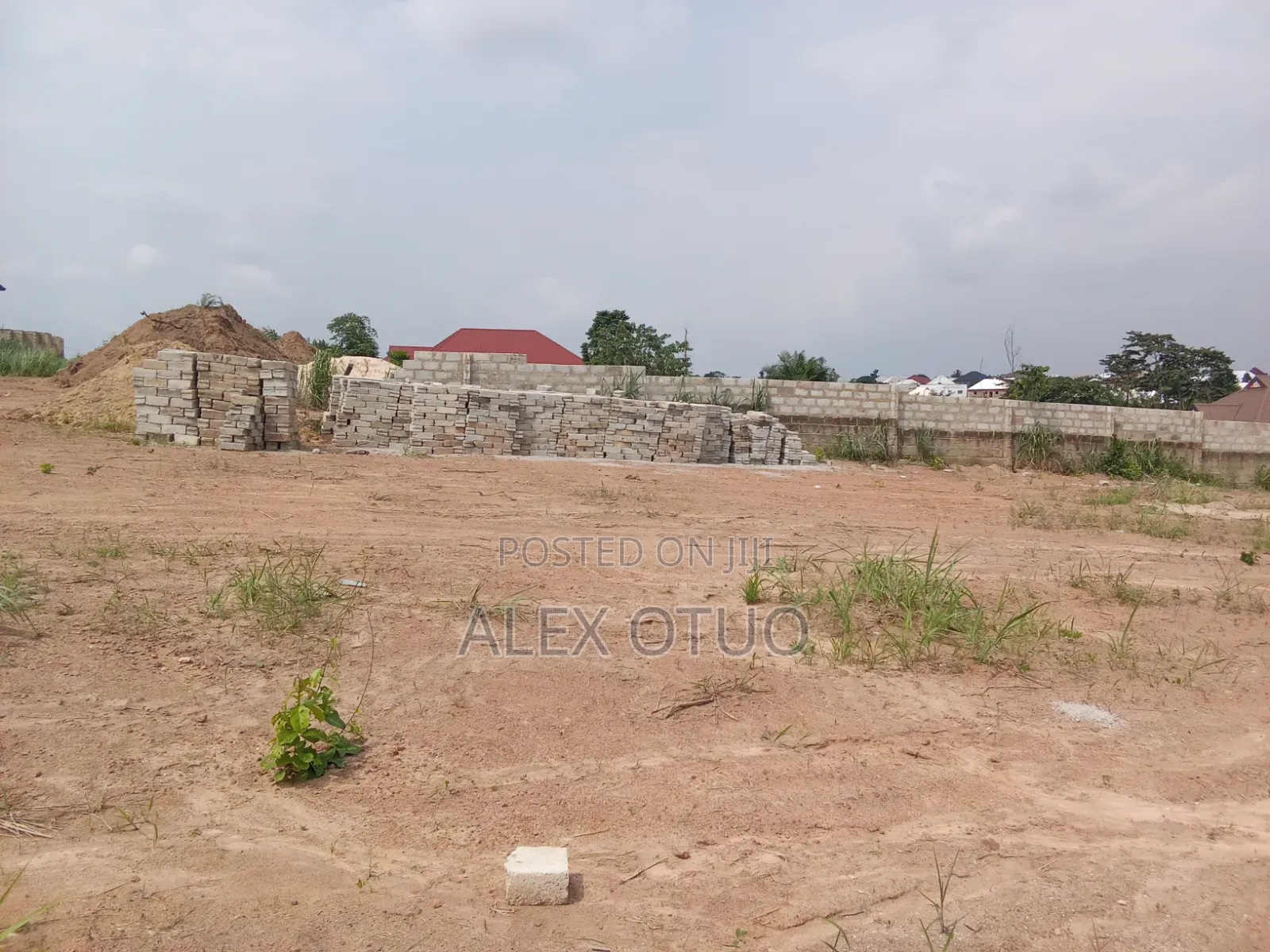 Two Plots of Land 80/200 Good Location Sepaase Amoabeng