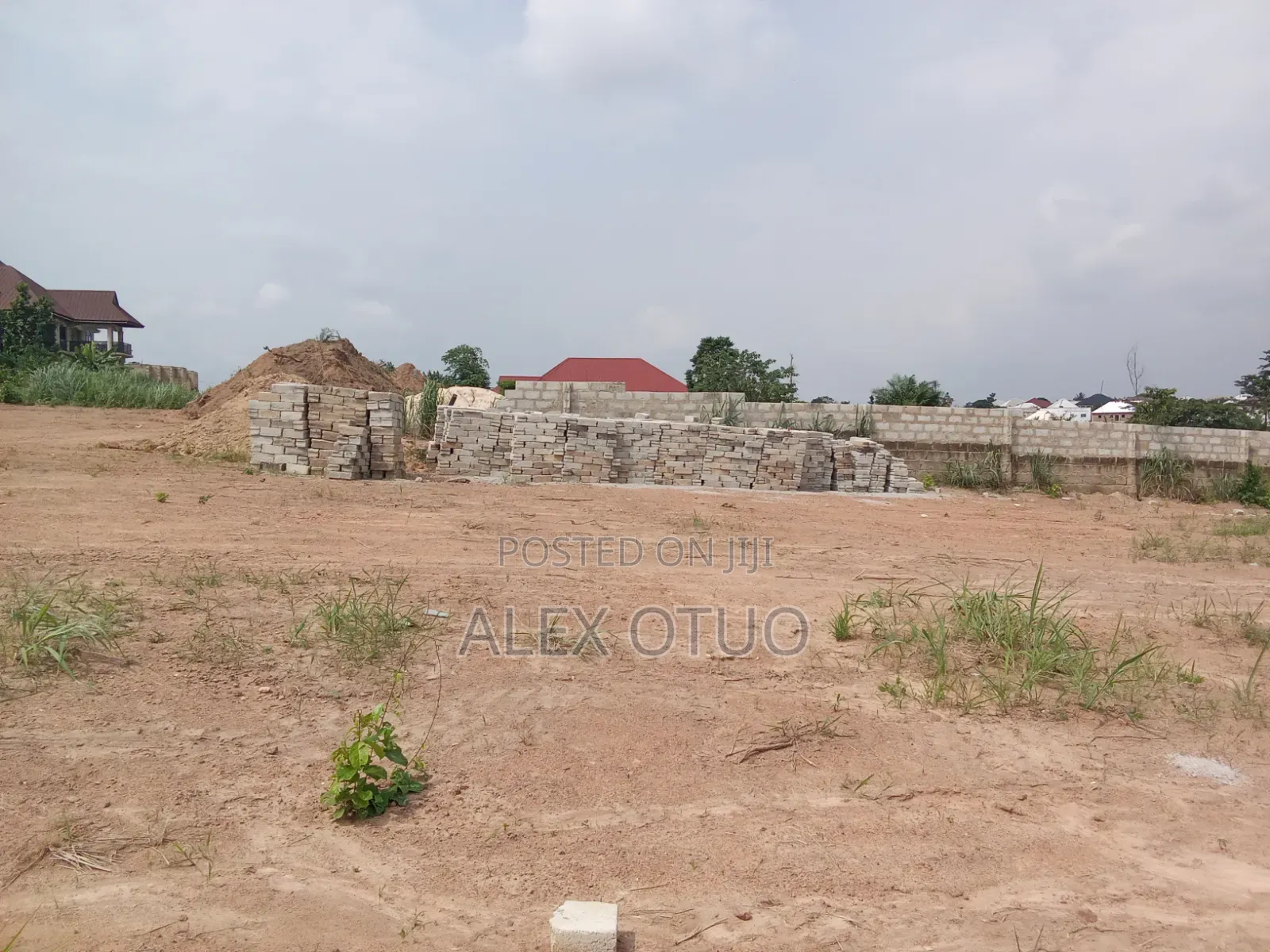 Two Plots of Land 80/200 Good Location Sepaase Amoabeng