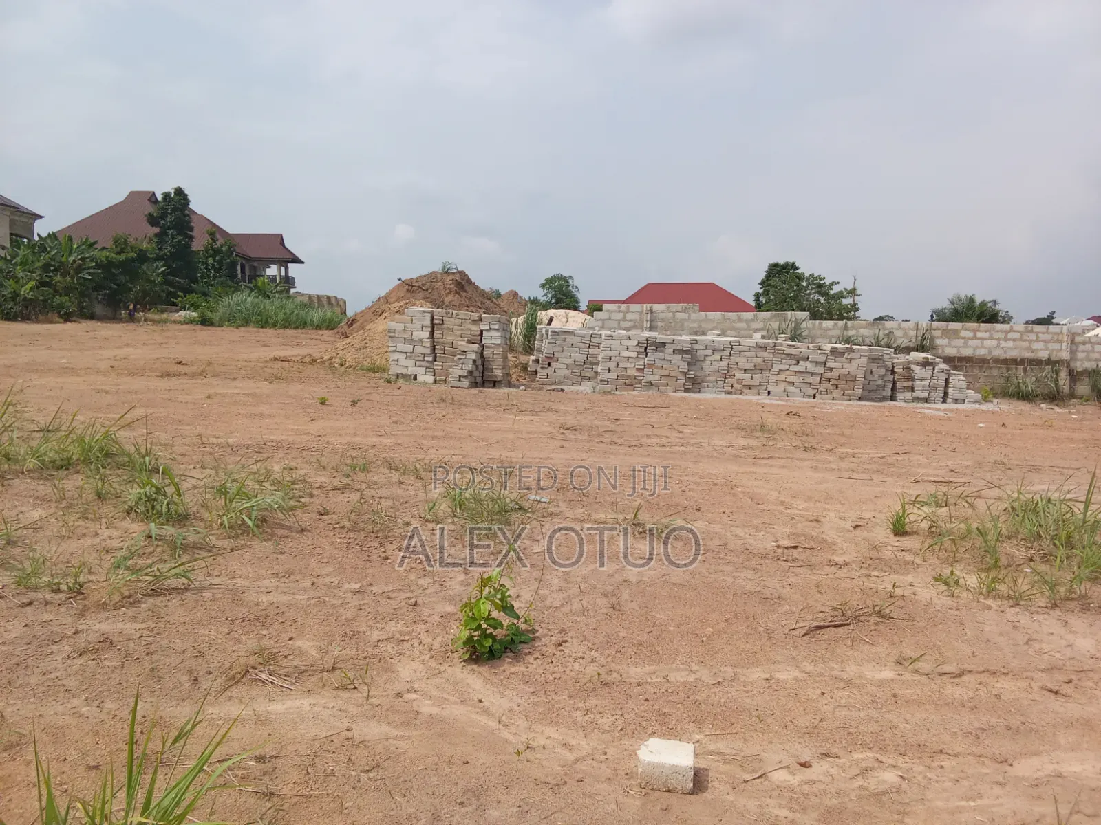 Two Plots of Land 80/200 Good Location Sepaase Amoabeng