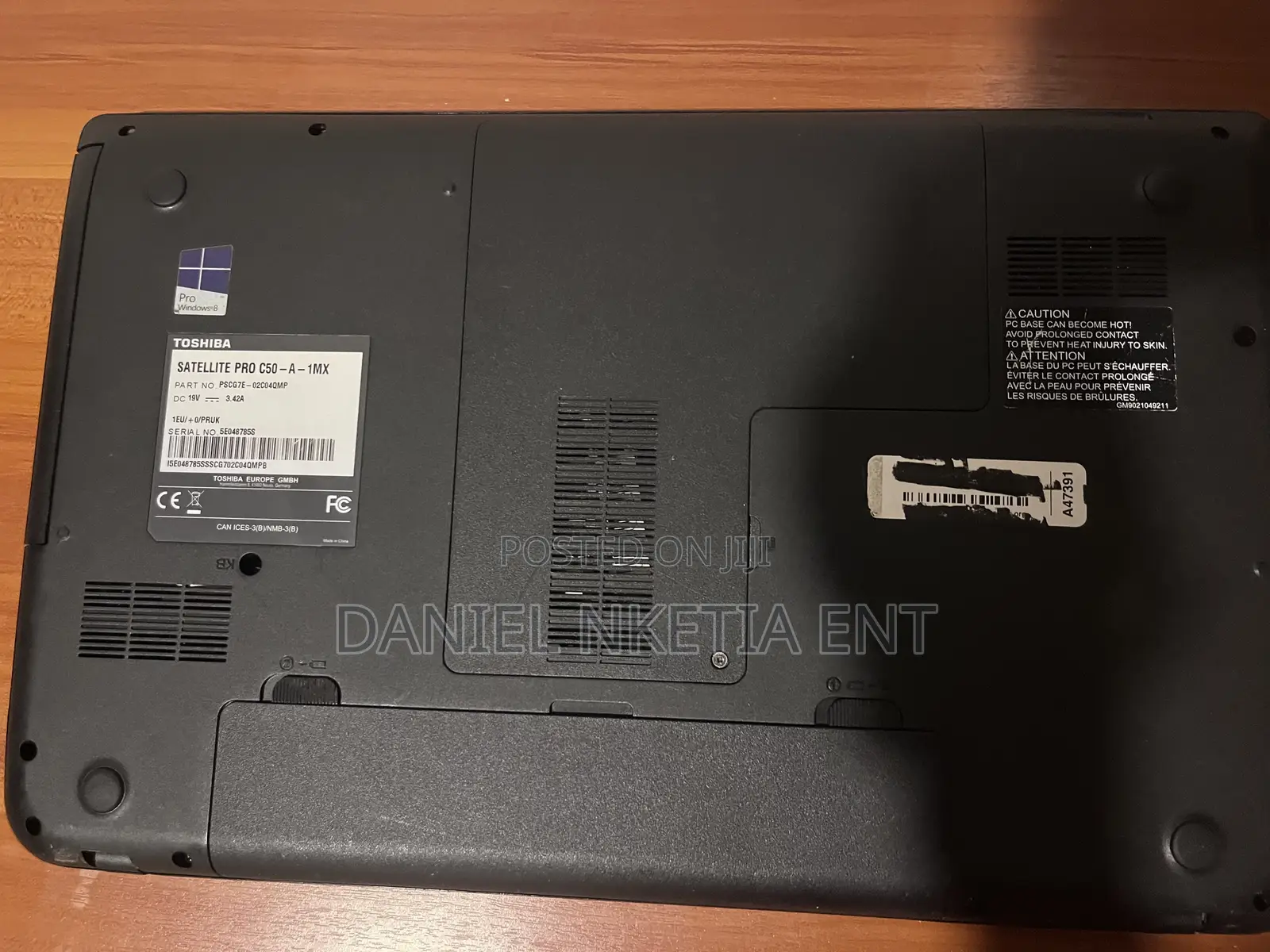 Laptop Toshiba Satellite C50 6GB Intel Core i3 HDD 256GB