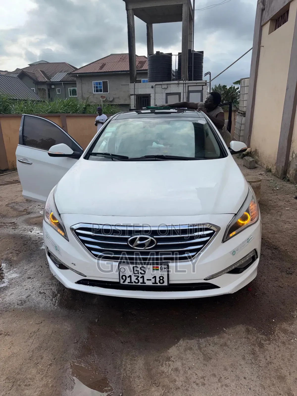Hyundai Sonata 2015 White