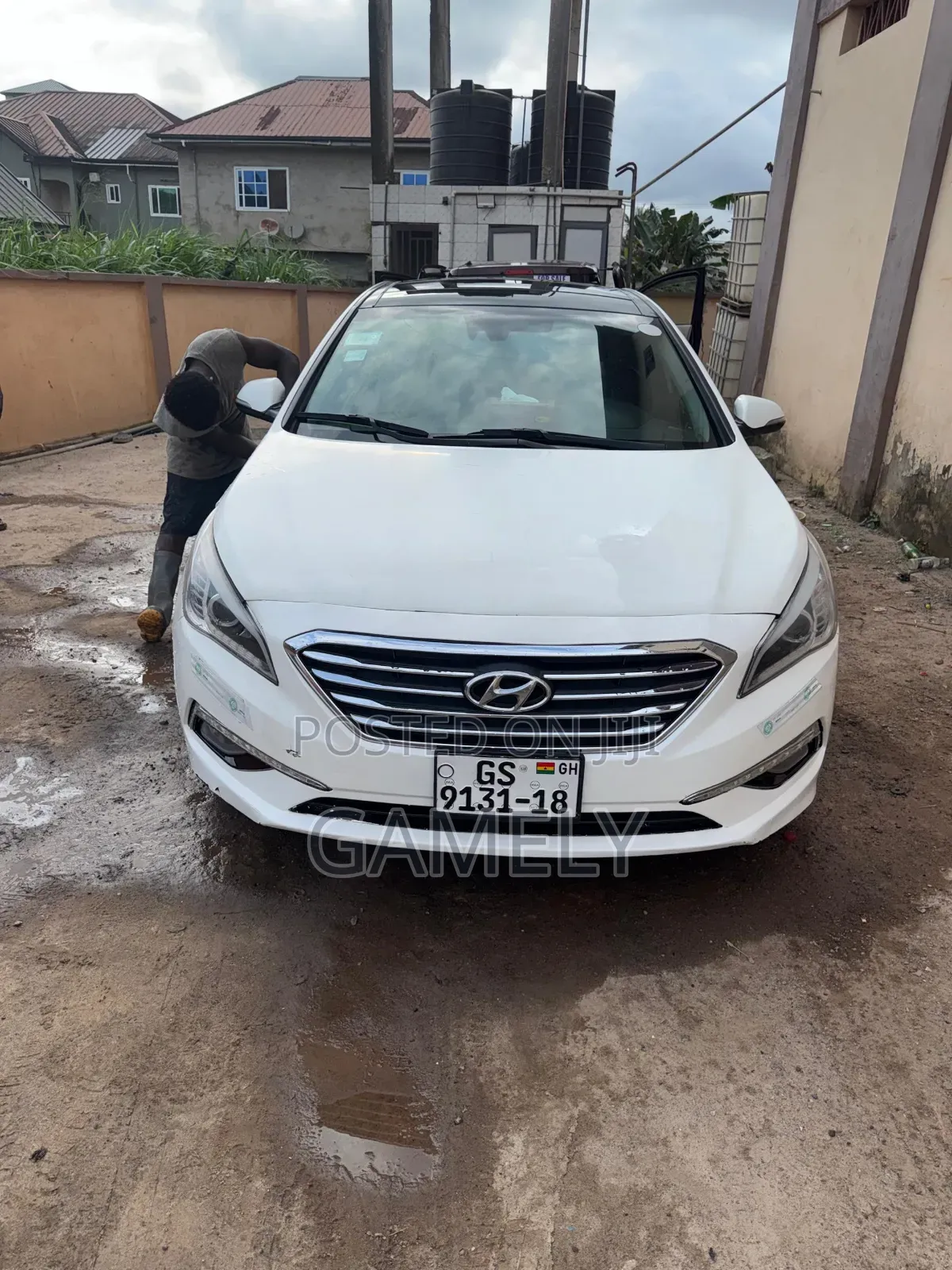 Hyundai Sonata 2015 White