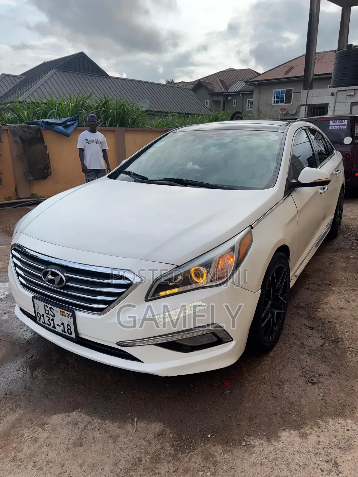 Hyundai Sonata 2015 White