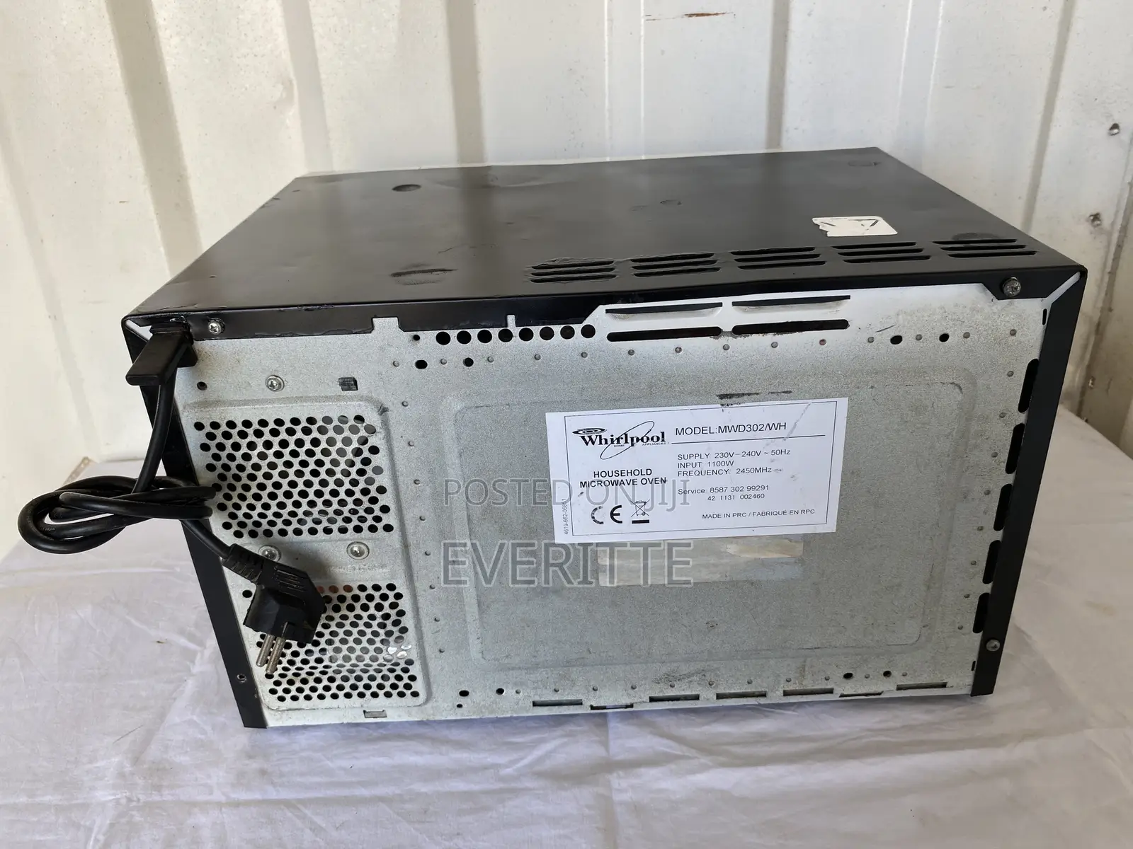 Original Whirlpool 2-in-1 Grill Microwave Oven
