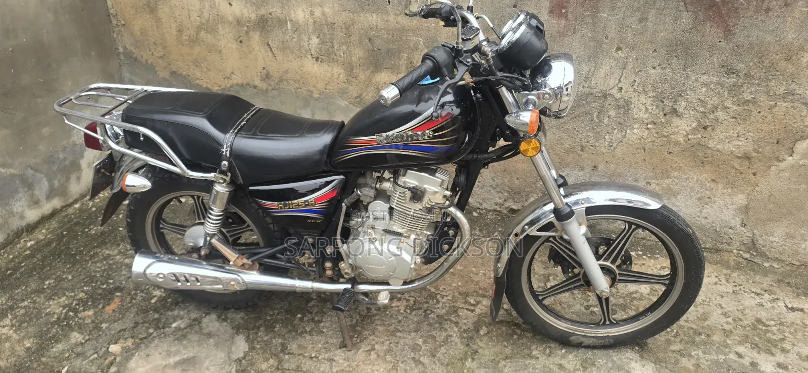 Haojue HJ125-8K 2025 Black