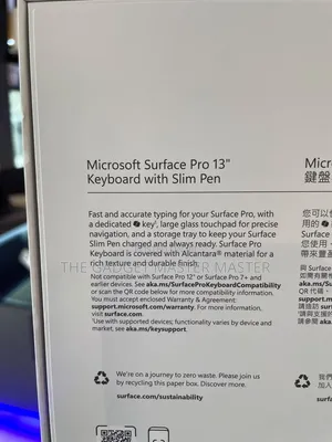 Microsoft Surface Pro 13 Keyboard Cover With Slim Pen