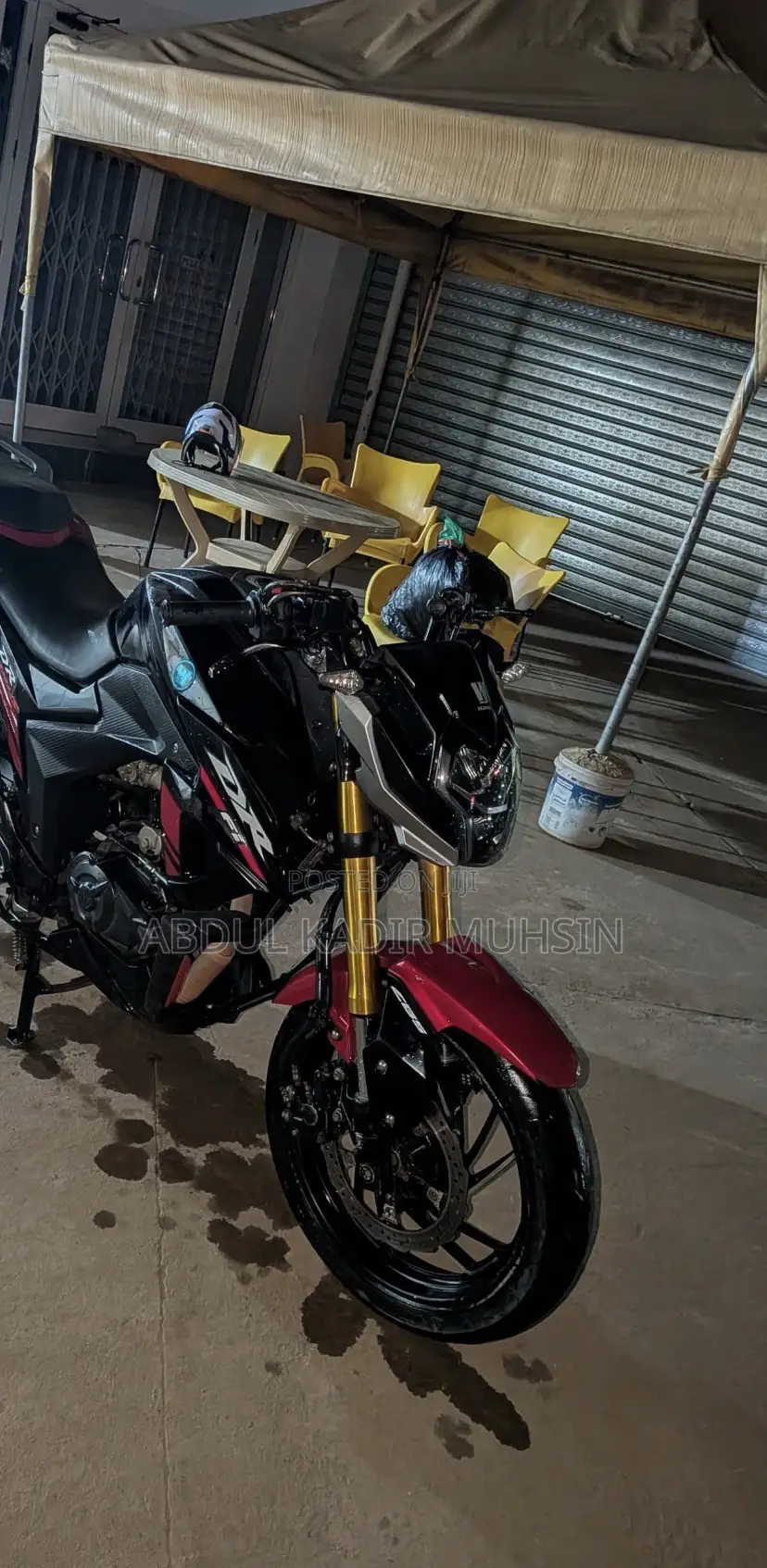 Haojue DR190S 2025 Black