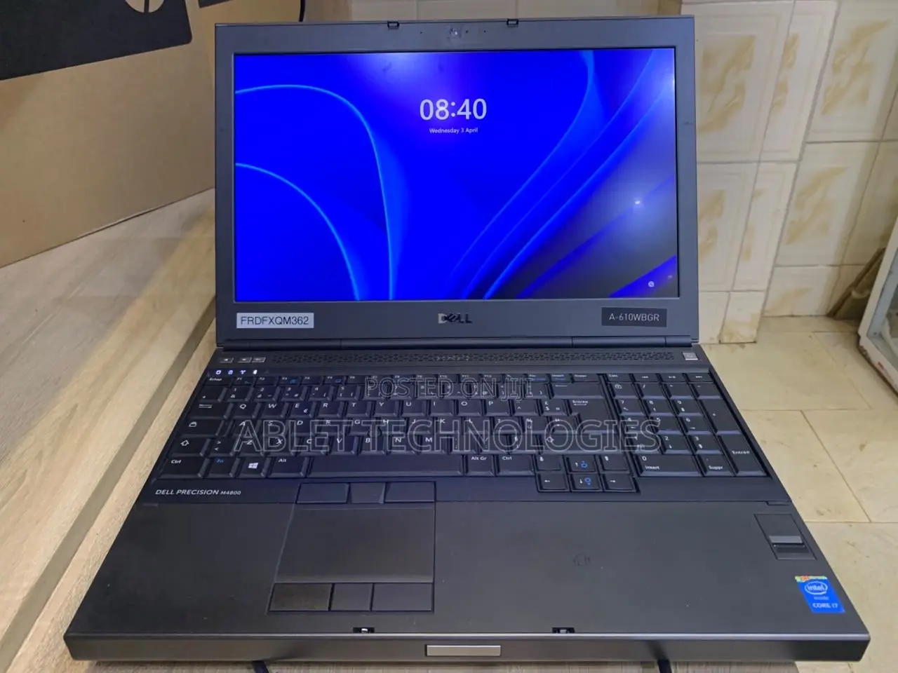 Laptop Dell Precision M4800 16GB Intel Core i7 HDD 500GB