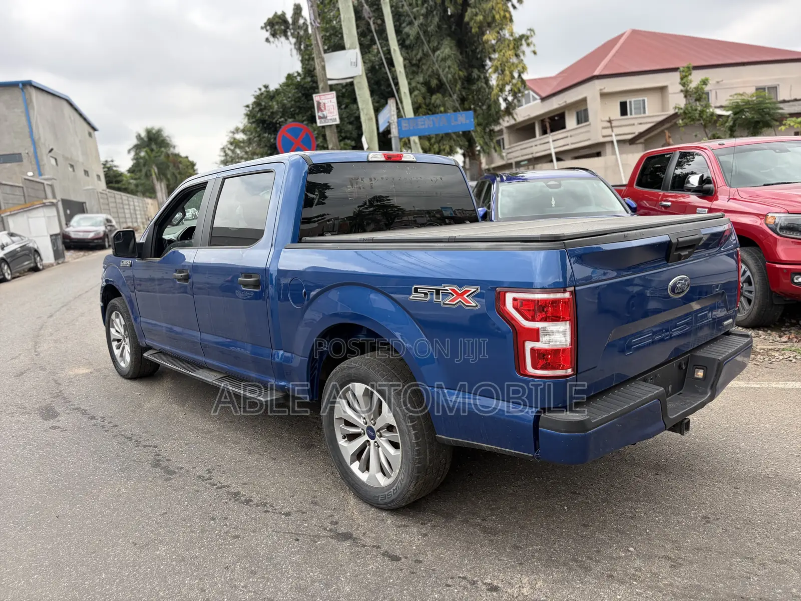 Ford F-150 XL 4x4 Regular Cab Styleside 8 ft. box 141 in. WB 2018 Blue