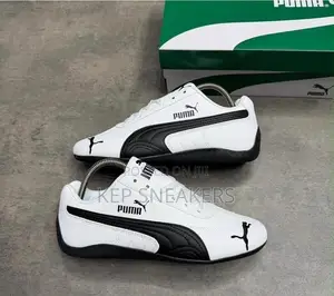 Puma Speedcat OG White Blue Colorway