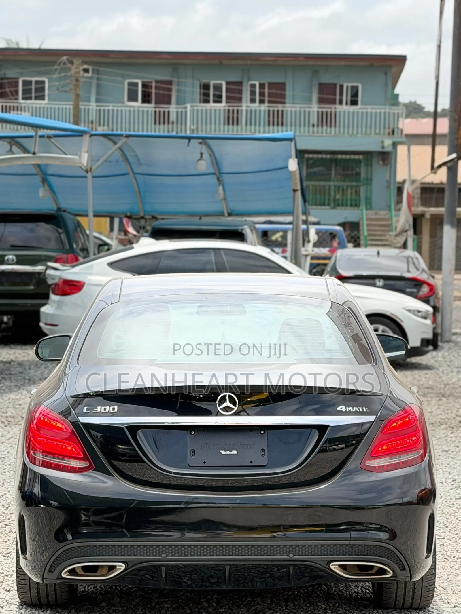 Mercedes-Benz C300 Sport 4Matic Sedan AWD (2.0L 4cyl 7A) 2017 Black