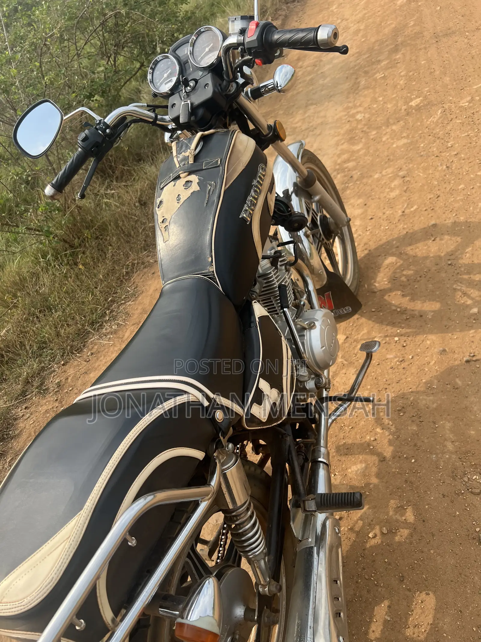 Haojue HJ125-8K 2025 Black