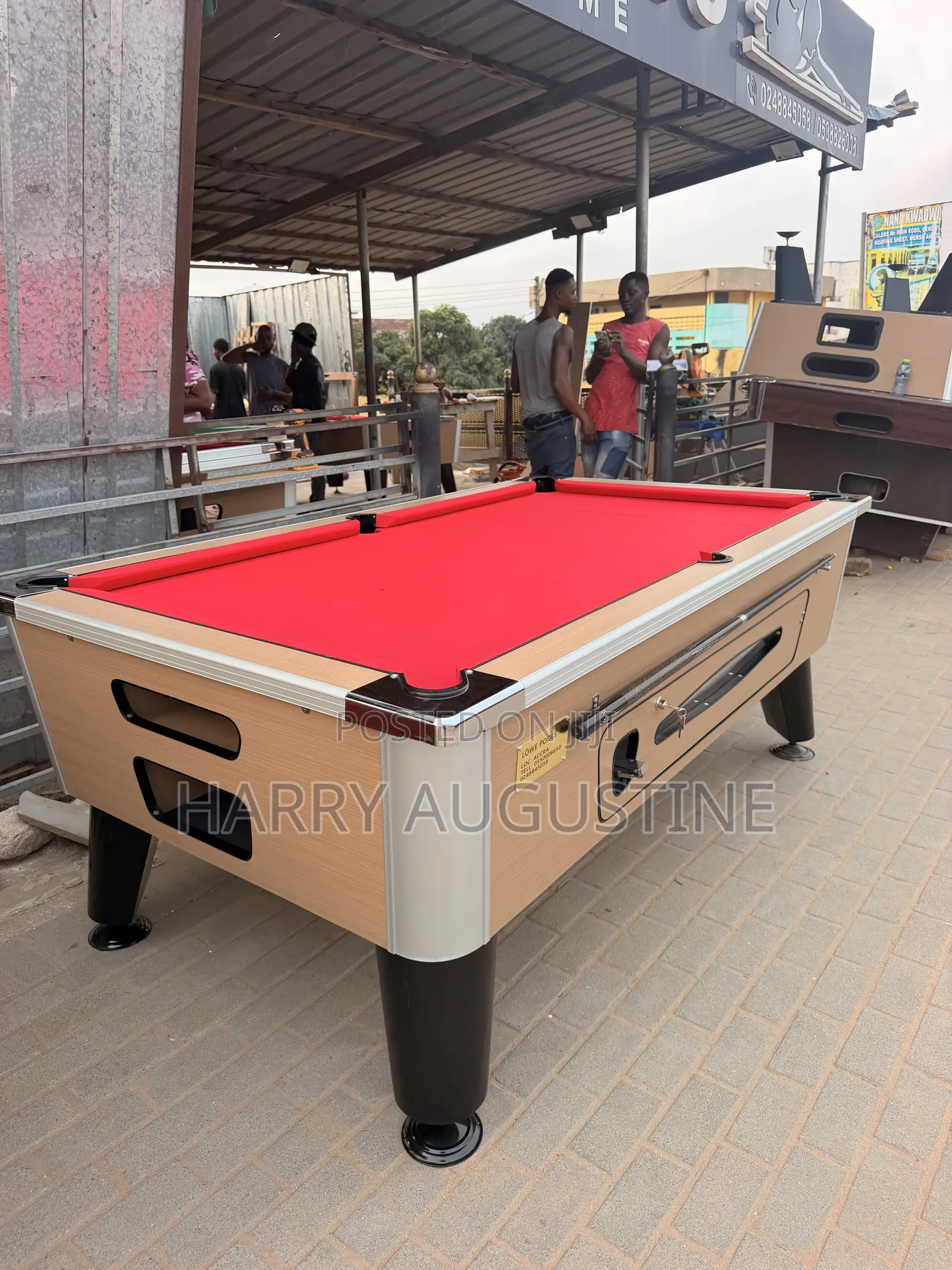 Standard Coin Operated Pool Table Going for a Cool Price