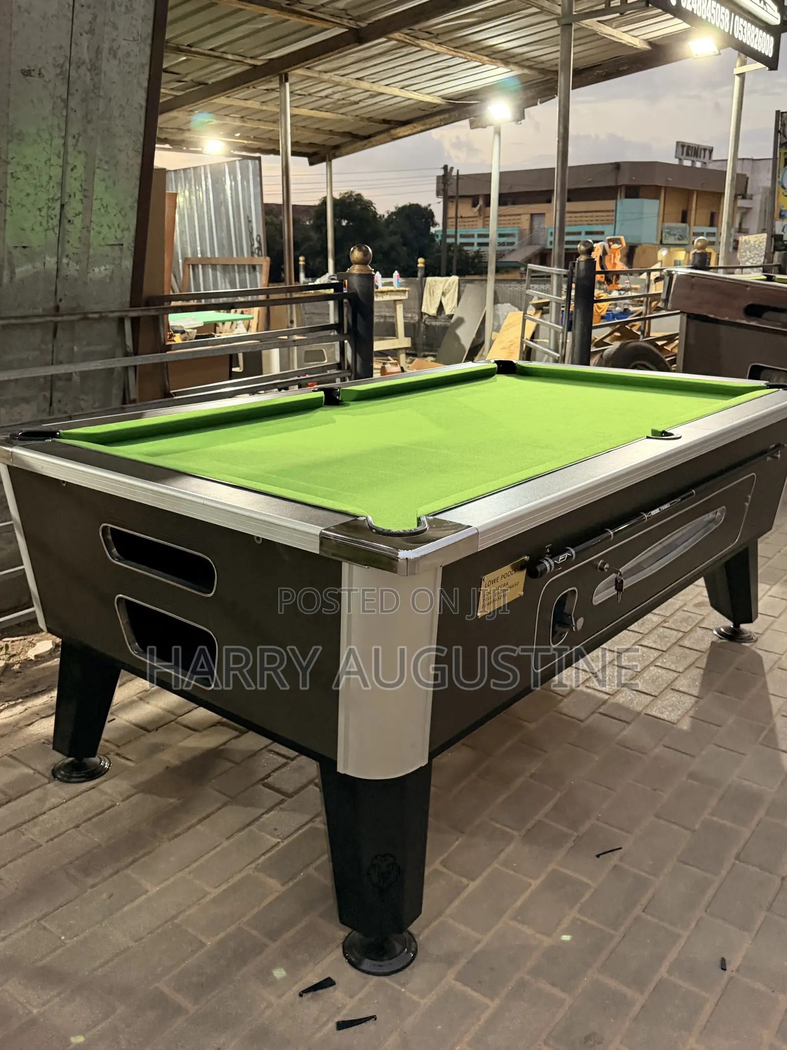 Standard Coin Operated Pool Table Going for a Cool Price
