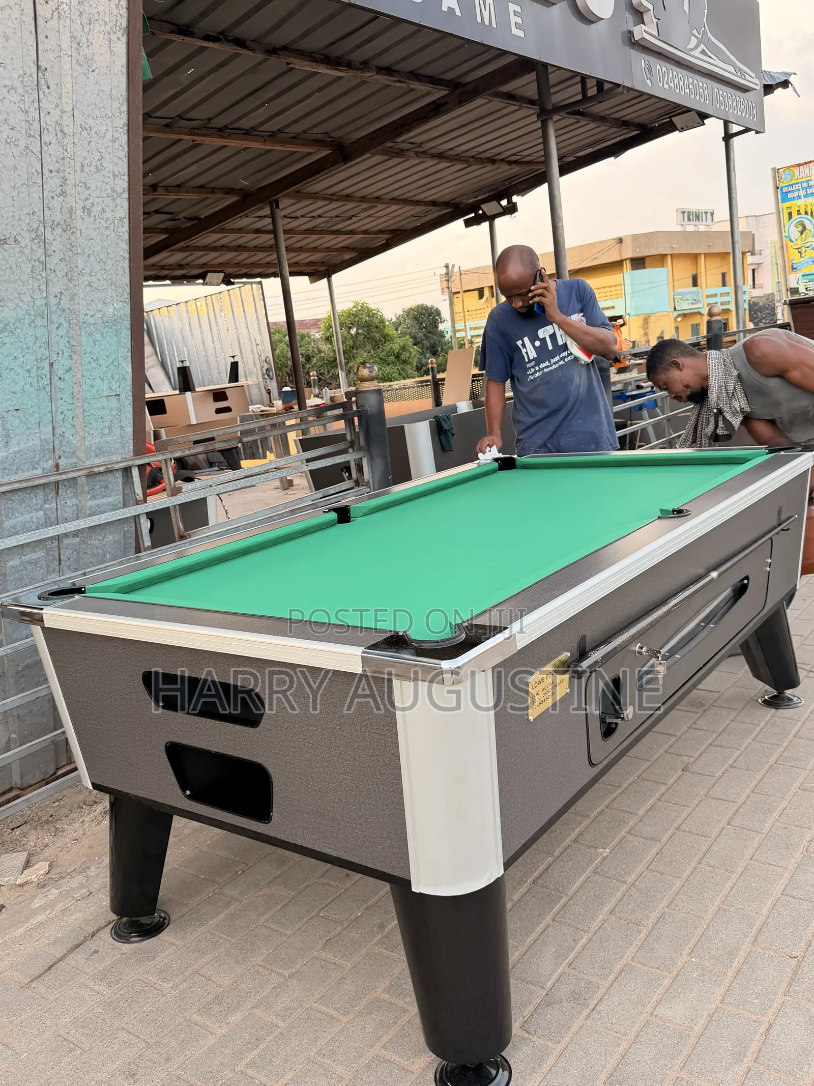 Standard Coin Operated Pool Table Going for a Cool Price