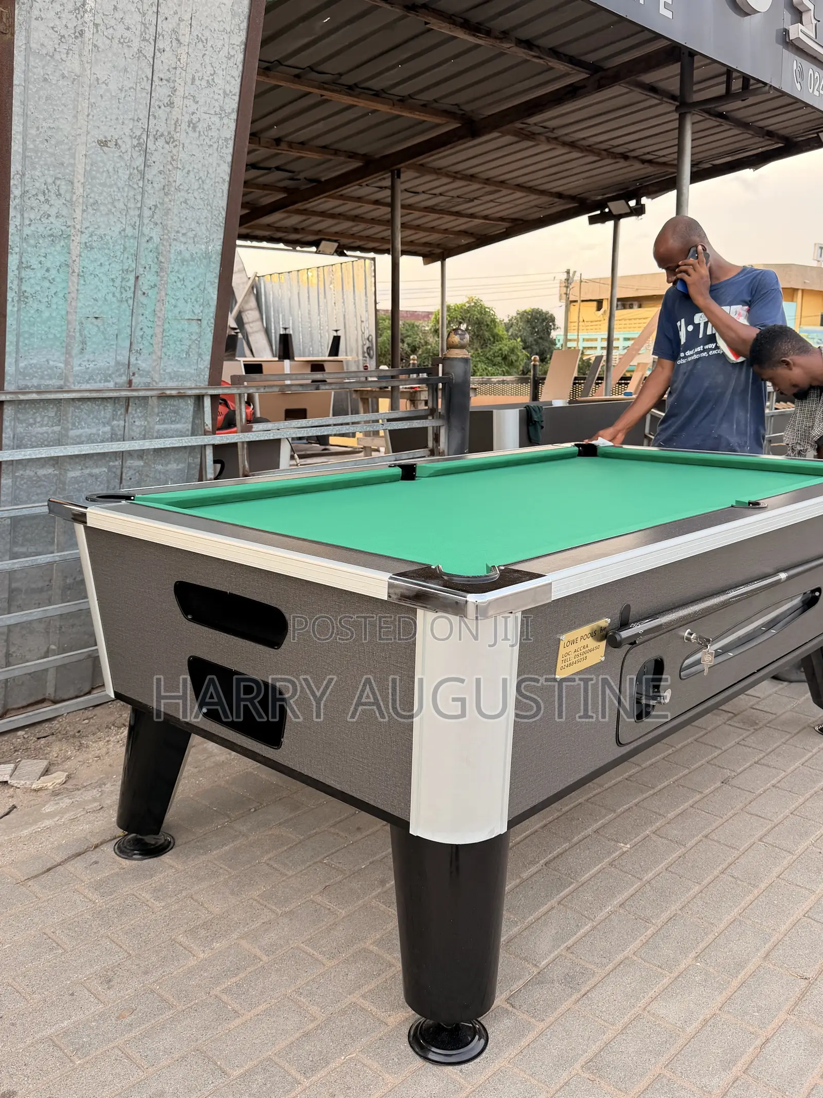 Standard Coin Operated Pool Table Going for a Cool Price