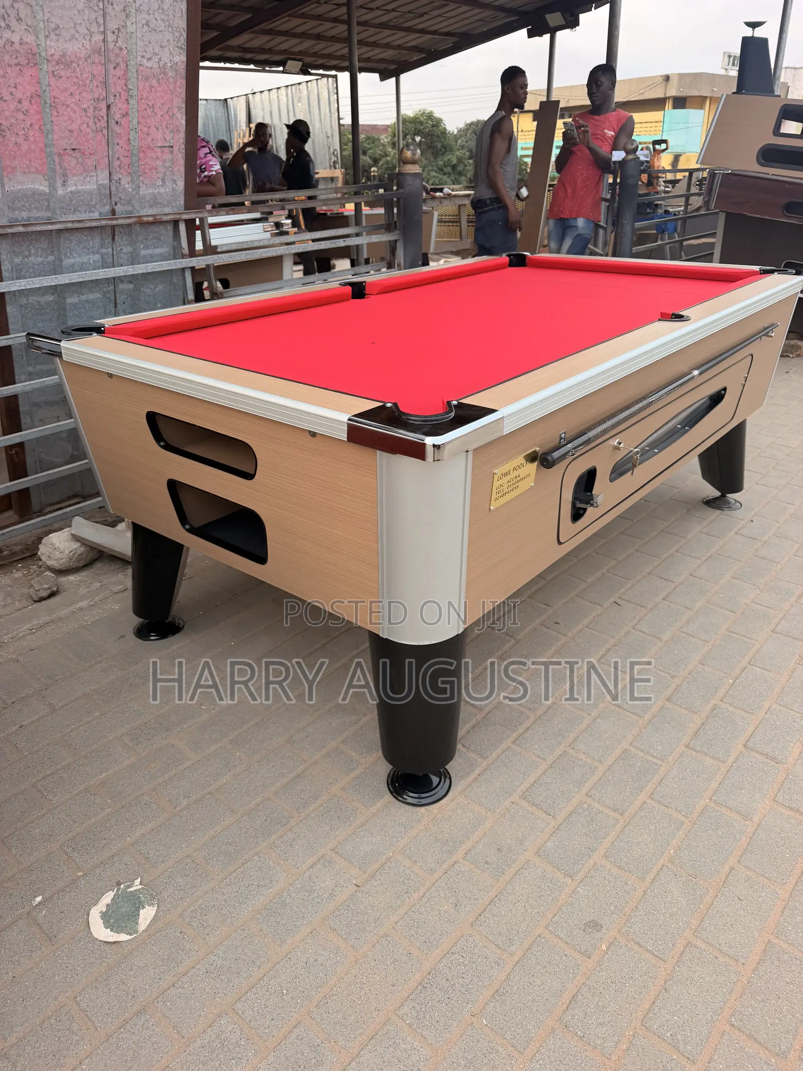 Standard Coin Operated Pool Table Going for a Cool Price