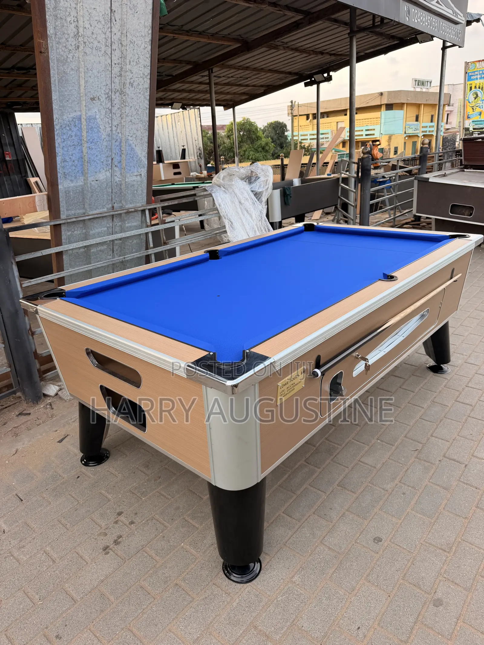 Standard Coin Operated Pool Table Going for a Cool Price