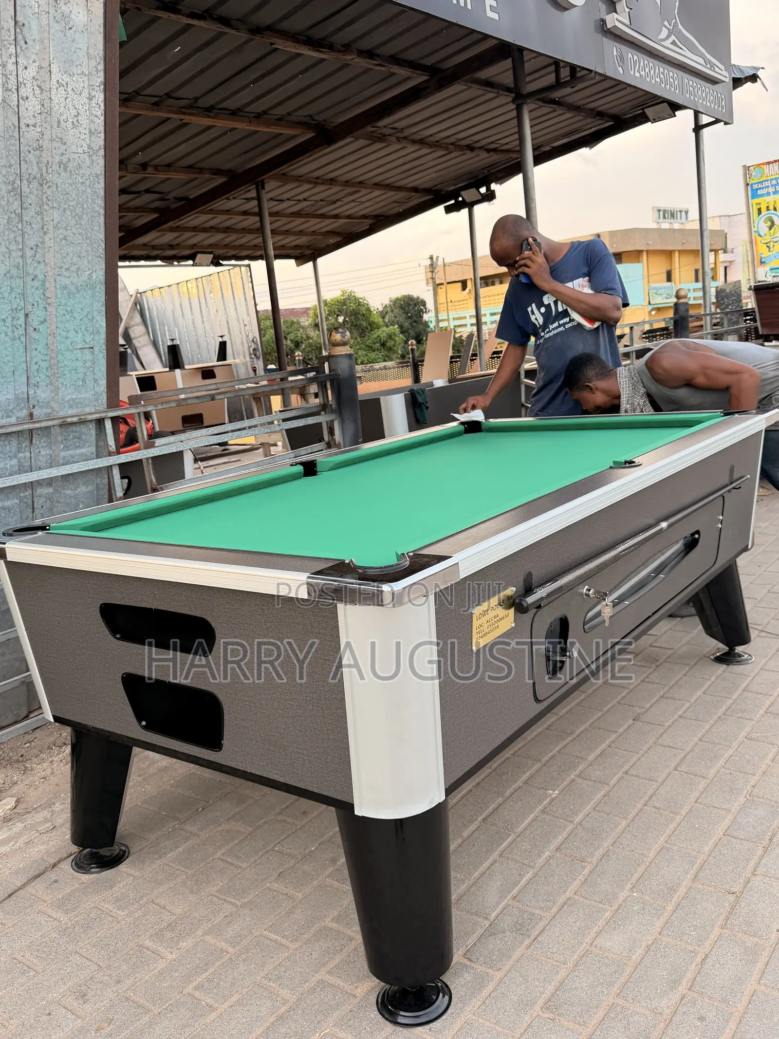 Standard Coin Operated Pool Table Going for a Cool Price