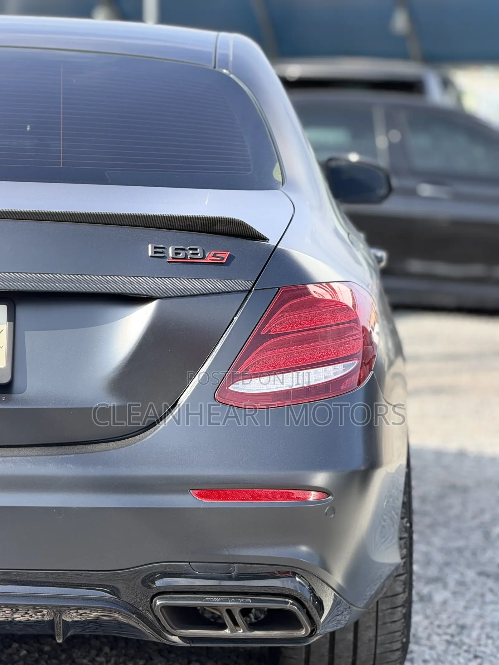Mercedes-Benz E63 2019 Black