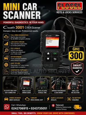 Launch Creader 3001 Diagnostic Tool