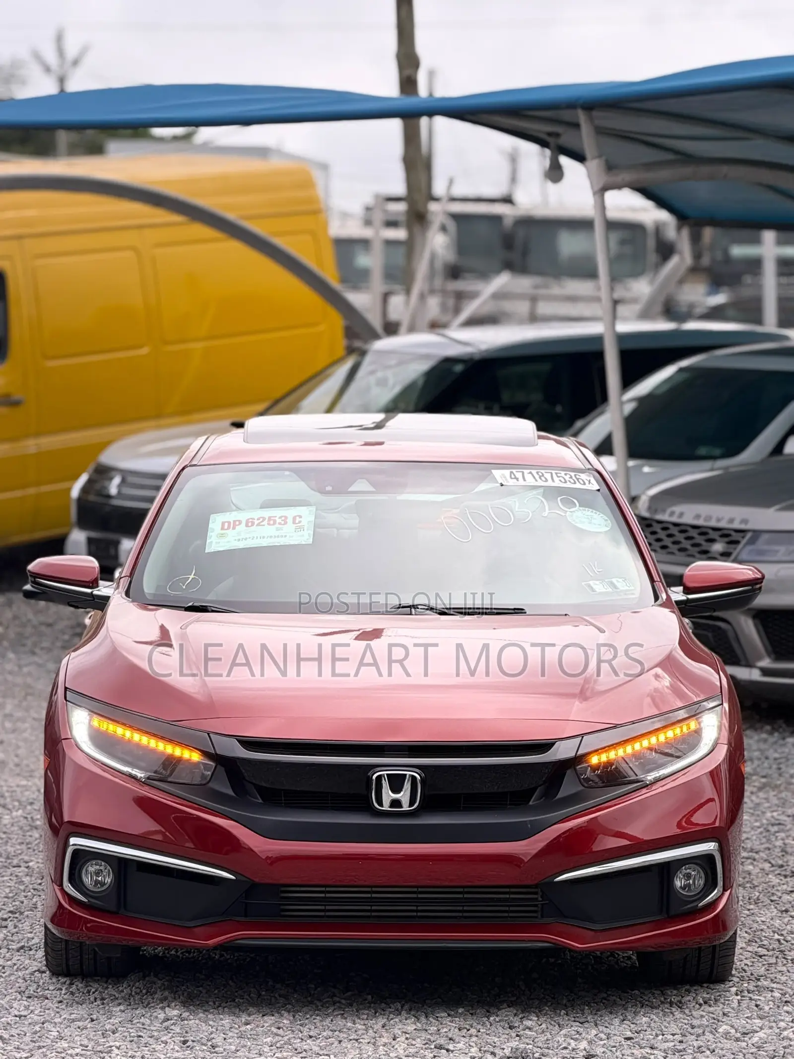 Honda Civic Touring Sedan 2020 Red