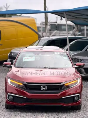 Honda Civic Touring Sedan 2020 Red