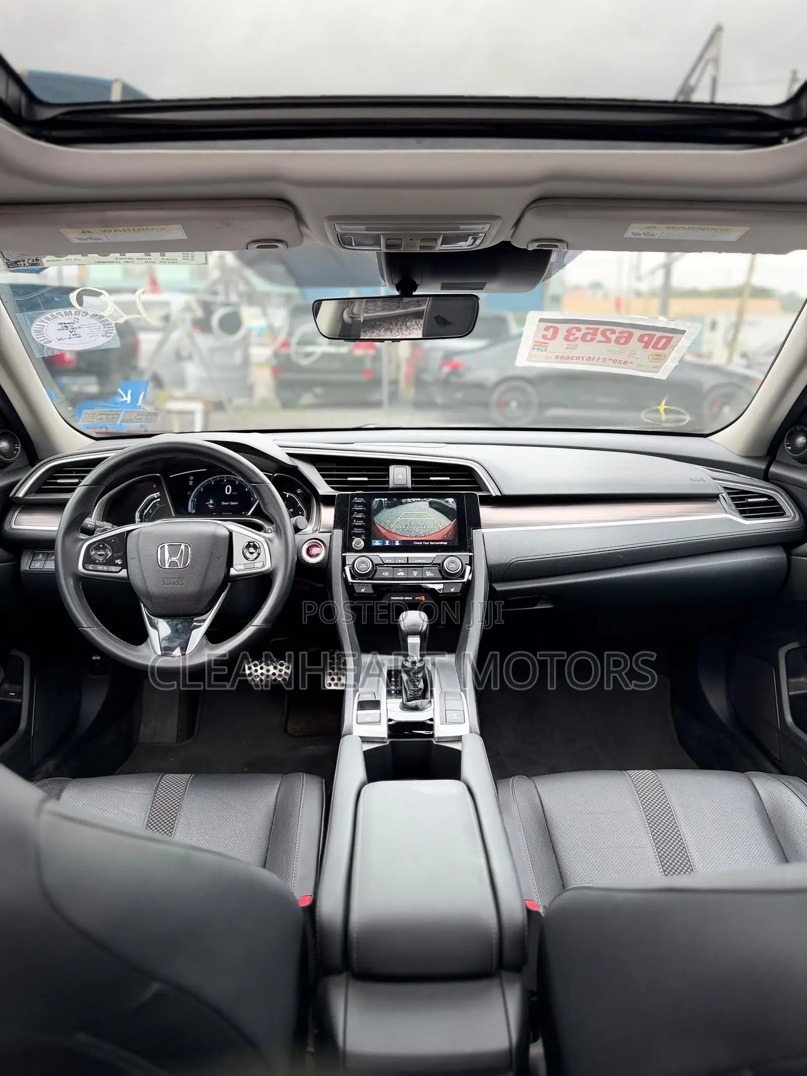 Honda Civic Touring Sedan 2020 Red
