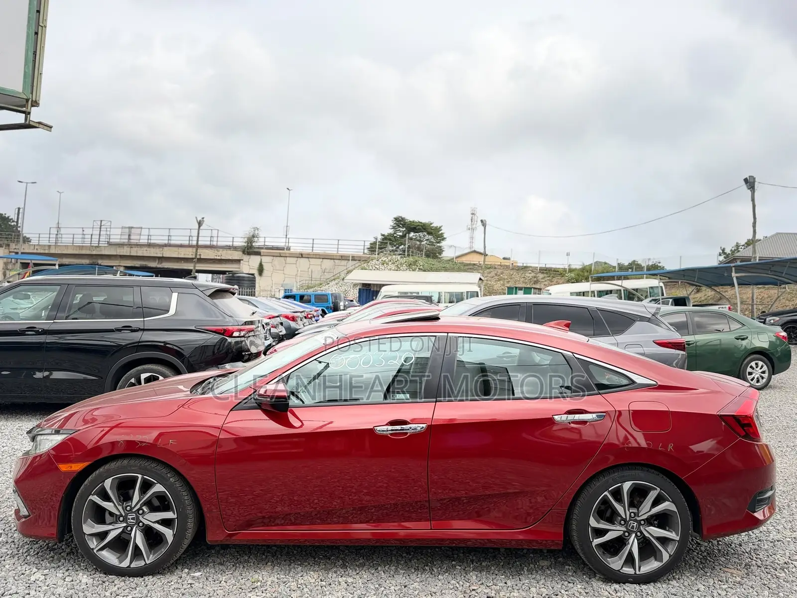 Honda Civic Touring Sedan 2020 Red