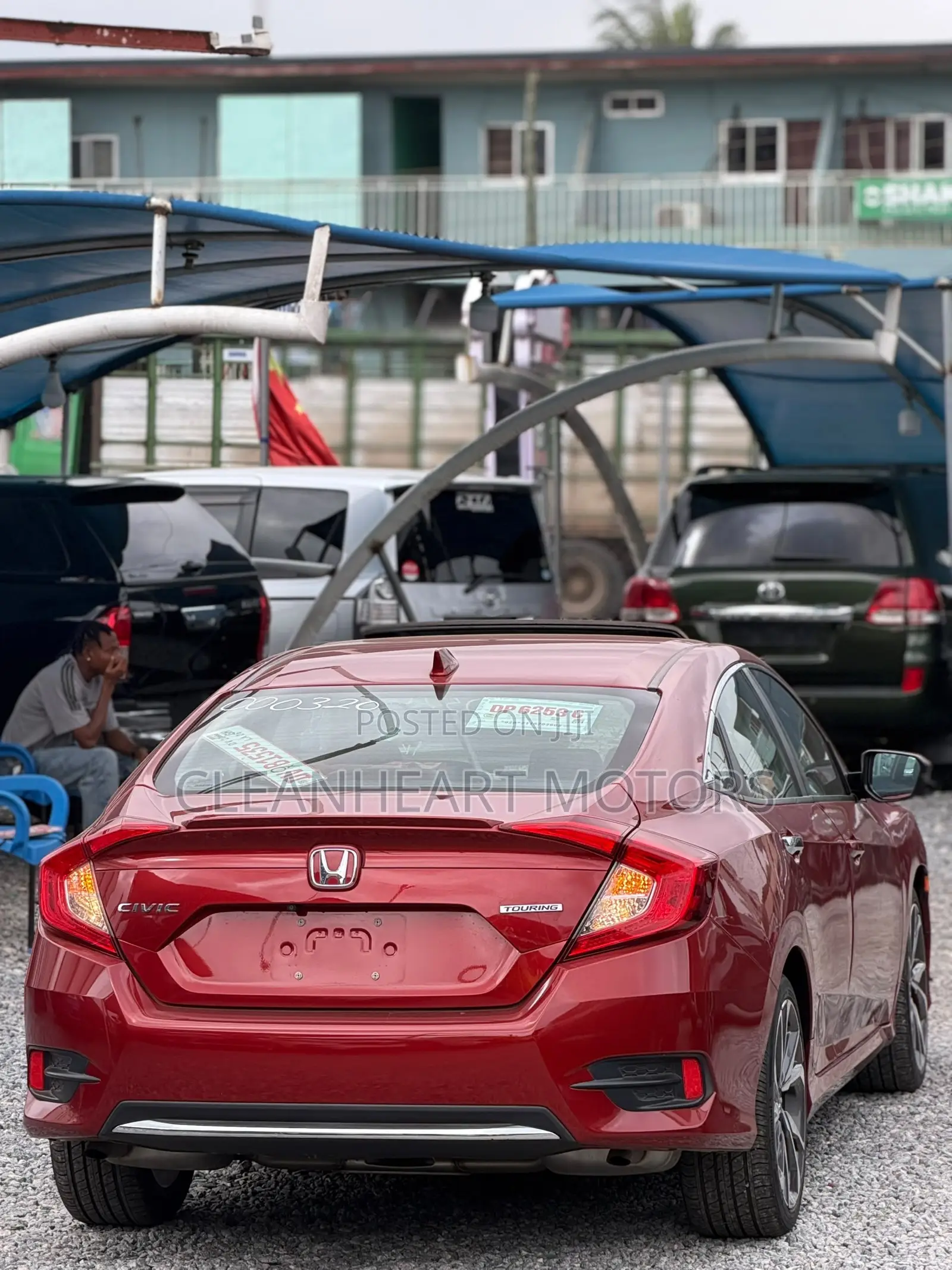 Honda Civic Touring Sedan 2020 Red
