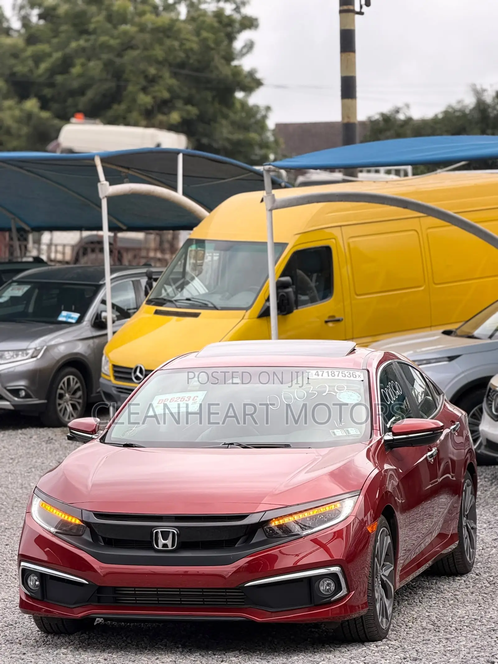 Honda Civic Touring Sedan 2020 Red
