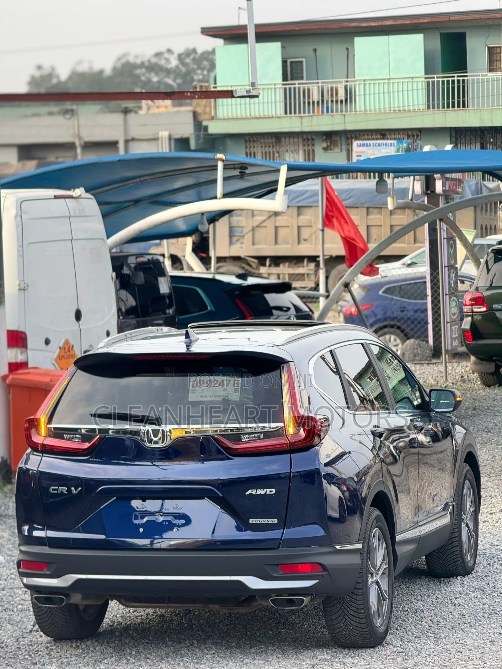 Honda CR-V Touring 2021 Blue