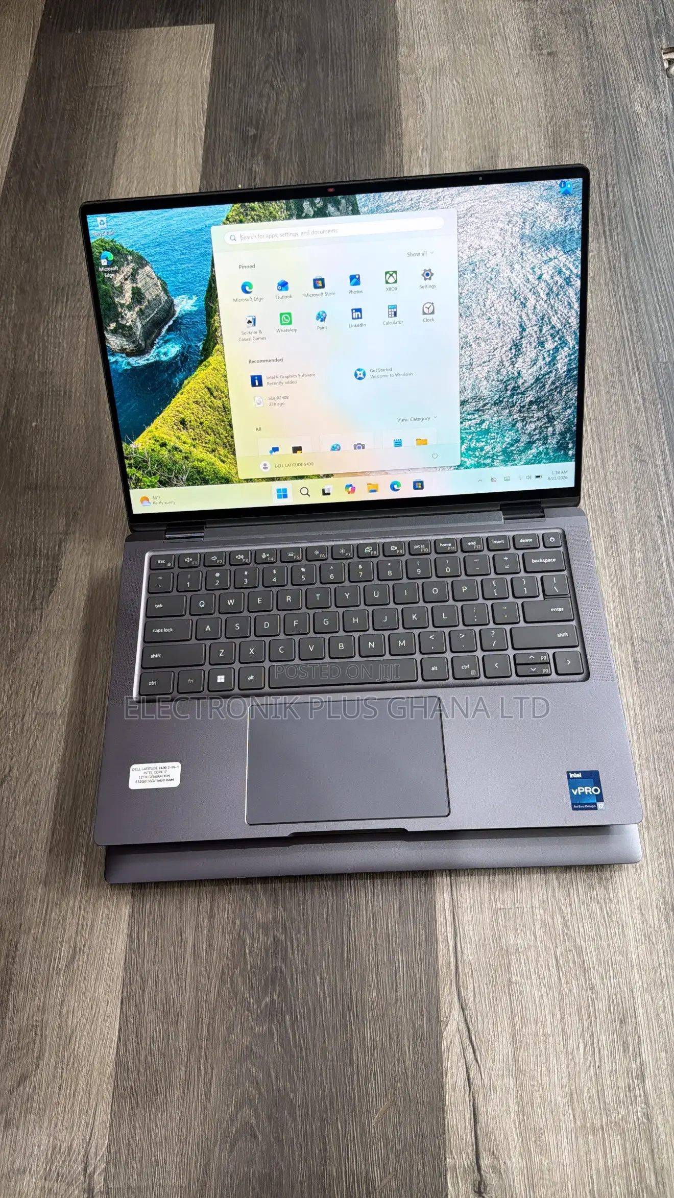 Laptop Dell Latitude 9430 16GB Intel Core i7 SSD 512GB