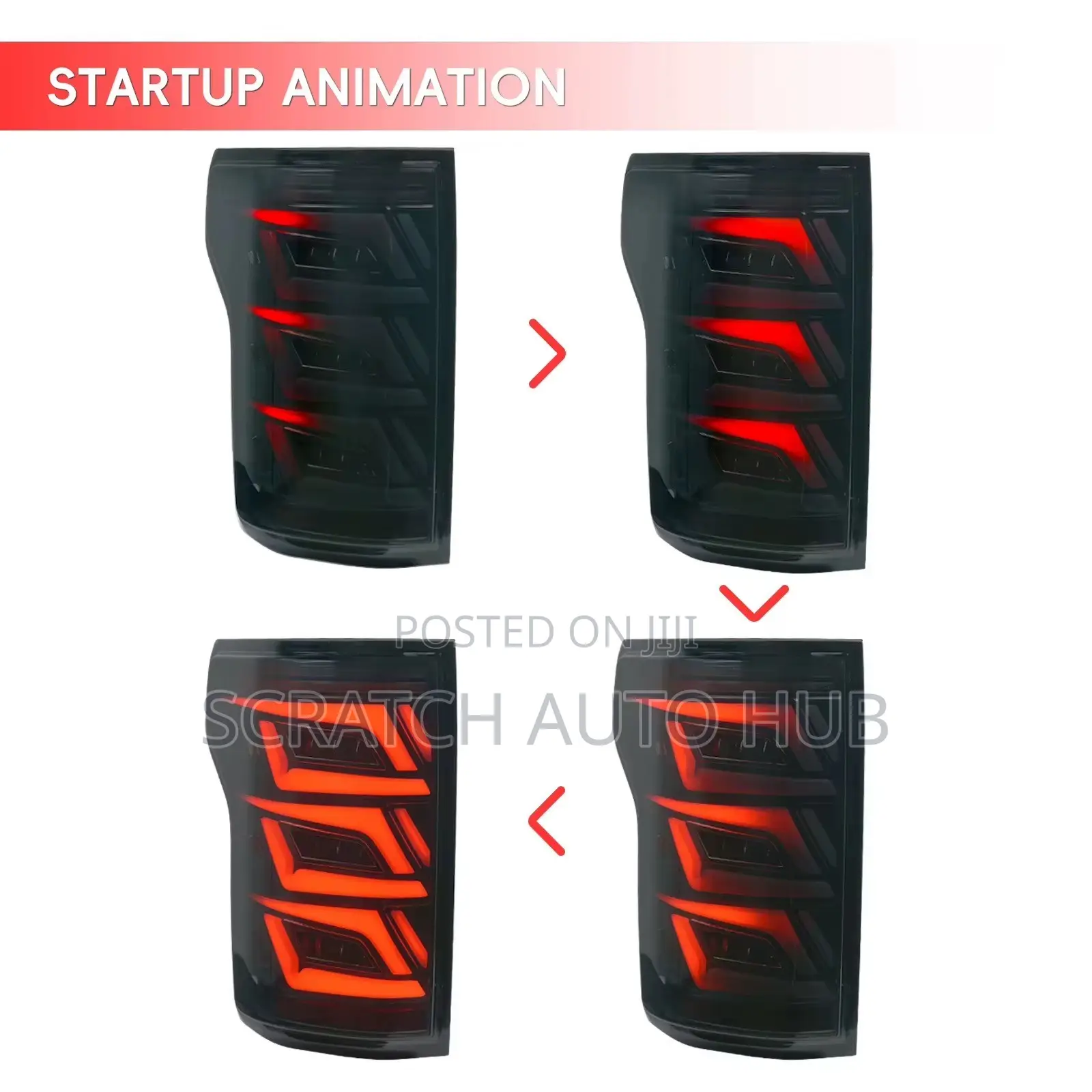 Ford F150 Raptor Smoke Design Spec Taillight