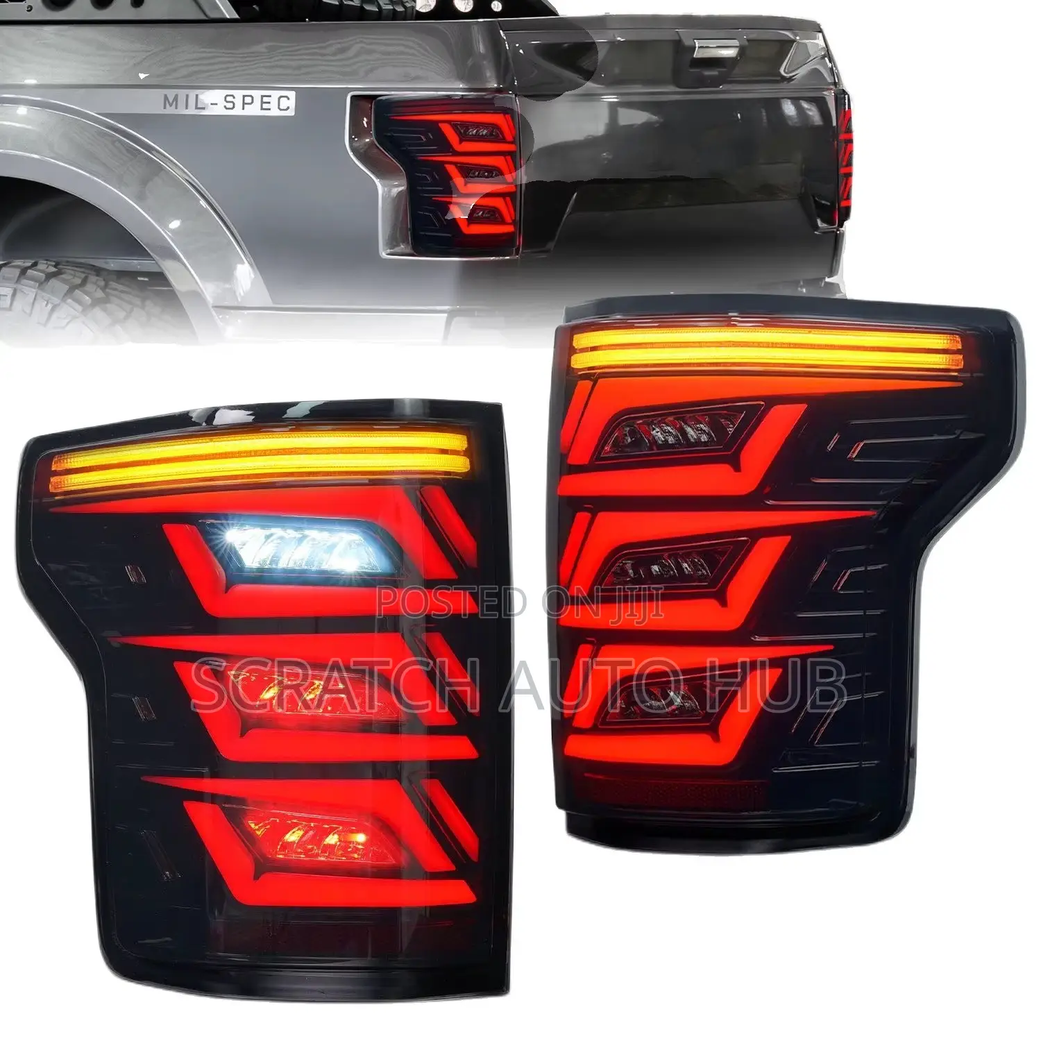 Ford F150 Raptor Smoke Design Spec Taillight