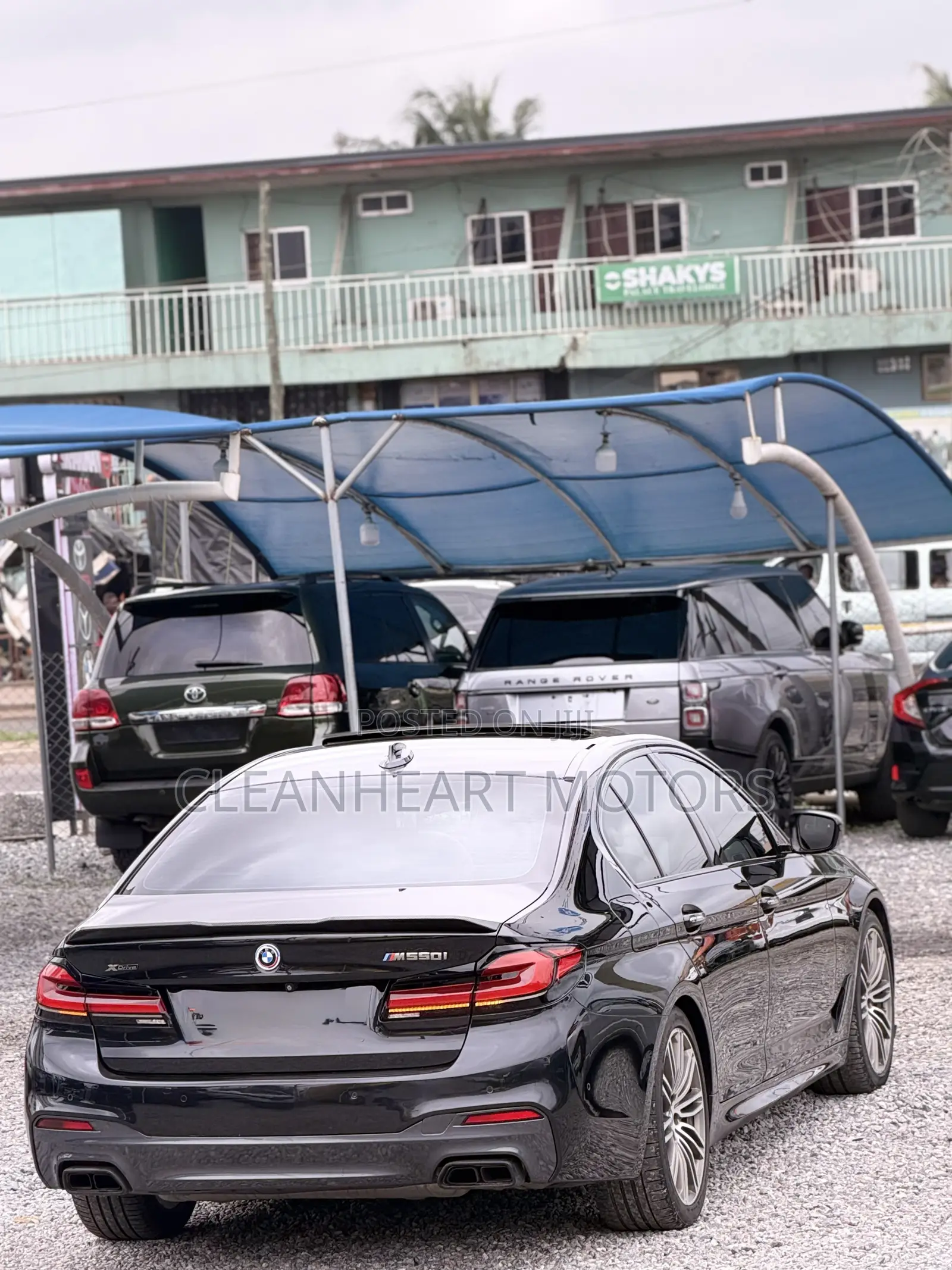 BMW 550i 2019 Black