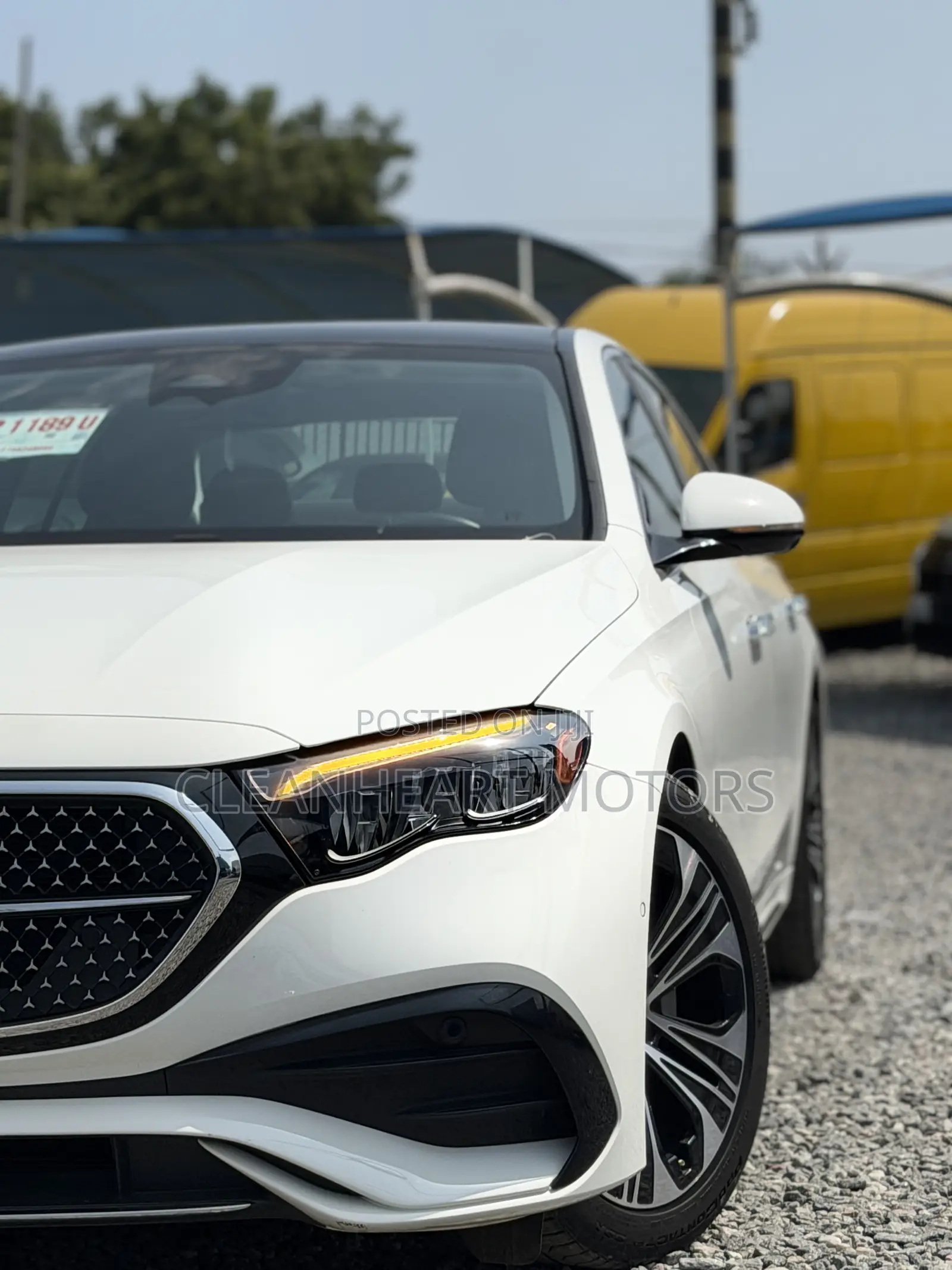 Mercedes-Benz E350 2025 White