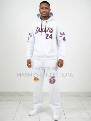 Men’s Graphic Hoodies Tracksuit Set – 2-Piece